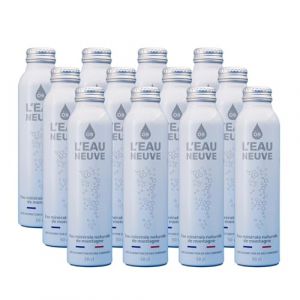 Bottle Can Eau Neuve 12 Bouteilles x 50cl | Eau min&eacute;rale naturelle Gazeuse avec adjonction de CO2 (Eau Neuve, neuf)