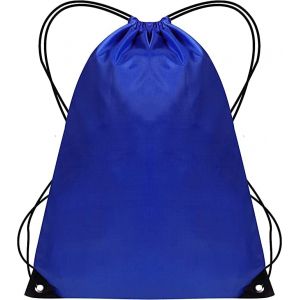 WFX Sac de sport avec cordon de serrage 2 pièces et 1 sac à cordon pour femme, homme, sac de natation, voyage, plage, école, vacances, convient pour le sport, les enfants, les garçons (SAWANS, neuf)