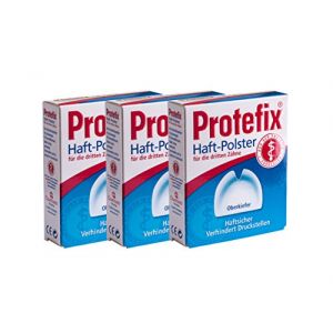 Protefix 3X Patchs adhésifs pour mâchoire supérieure, 30 pièces, PZN : 0841834 (AR First Aid, neuf)
