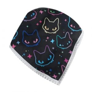 Bandeau tête de mort en dentelle imprimé léopards couvre-chefs pour l'extérieur motif imprimé papillon créatif écharpe de cheveux d'Halloween (xiangqianjia, neuf)