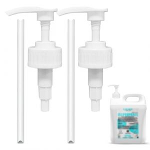 Lot de 2 pompes doseuses pour nettoyant isopropanol de 5 litres - Distributeur d'alcool isopropylique - Un hub correspond &agrave; 4 ml de nettoyant - Pompe doseuse d'alcool de nettoyage IPA - Pour r&eacute;servoir (YeMinYu, neuf)
