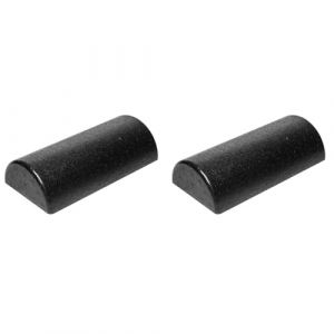 Generchin 2X Cylindre de Yoga Semi-Circulaire, &Eacute;quipement de Fitness, Rouleau en Mousse de Yoga, Brique de Yoga Noire (XJLiuwg, neuf)