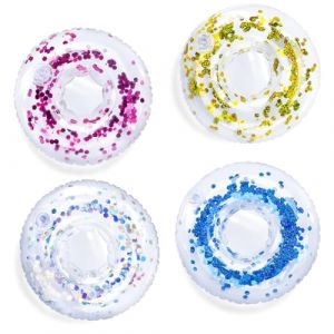 Porte Boisson Flottante, 4 Pièces Porte-Gobelets Gonflables, Porte Boisson Plage, Flottante Porte Gobelet, Porte-Gobelet Piscine, Porte-Boissons Piscine Gonflable, pour Fêtes Piscine Eté (LIEYUEYU LIMITED, neuf)