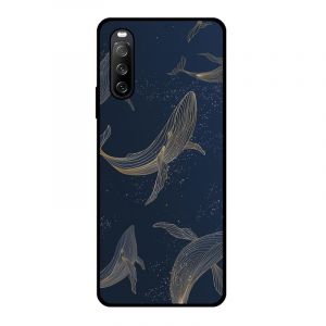 KARTXITAI Coque Compatible avec Sony Xperia 10 III 5G,Housse &Eacute;tui de Protection en Silicone en Gel TPU Souple Case Cover Ultra Douce Emp&ecirc;che Rayures Shock-Absorption - Dauphin 2 (KARTXITAI, neuf)