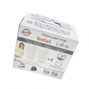 Cartouche anti calcaire (lot de 2) Centrale vapeur XD9060E0 CALOR (Groupe Dragon, neuf)