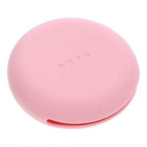 DEARMAMY Boîte en poudre portable éponge à mélanger trousse de voyage pour pinceaux de maquillage bob porte eponge petit étui à houppette étui à éponge de maquillage rose (Liiane, neuf)