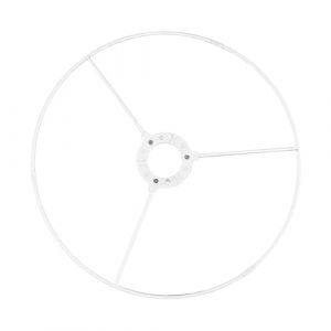 F Fityle Cadre d'Abat-Jour, Cadre Anneau pour Abat-Jour DIY, Armature de Lampe, Harpe de 33 Cm (13 Pouces), Pi&egrave;ces de Rechange Robustes, Compatible avec la Plupart des Douilles et Supports (Homegarden FR, neuf)