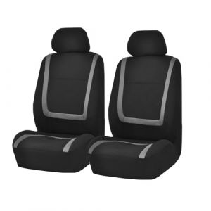 WSXCDE Voiture Housses Si&egrave;ge, pour Renault Grand Scenic (IV/4)/Scenic 4/Kadjar/Captur/Koleos 2/Zoe Housses de Si&egrave;ge de Voiture Avant Compatible airbags, Auto Couvre Sieges Accessoires Interieur,A (Good Mood Start, neuf)
