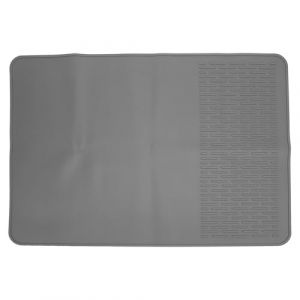 Tapis de Machine &agrave; caf&eacute;, Tapis de Comptoir de Tapis Anti-scolaire en Silicone avec Bords Sur&eacute;lev&eacute;s, Tapis de Bar &agrave; caf&eacute; pour Protection de la Machine &agrave; caf&eacute; (Qkiss, neuf)