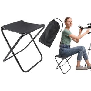 IATAHI Si&egrave;ge de Camping Portable,Pliant Tabouret,Tabouret Pliable de Camping,Mini Chaise Pliante Portable,Petite Chaise de Camping en Aluminium,pour Voyage Randonn&eacute;e P&ecirc;che (HATASTORE, neuf)