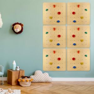 Panneaux muraux d'escalade pour enfants, mur d'escalade d'intérieur, mur d'escalade pour tout-petits (By-eco, neuf)