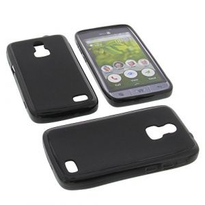 foto-kontor Coque Compatible avec Doro 8031 Housse pour Smartphone &Eacute;tui en Caoutchouc TPU Noir (Foto-Kontor, neuf)