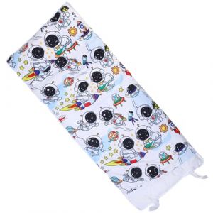 Mattes de sieste Toddler Mat de sieste avec oreiller et couverture Mat de couchage thermique anti-kick avec poignée 47x20 Portable Roll Up Kid Sleep Sac Naptes pour la garderie préscolaire, style1 (Dongfang Hong, neuf)