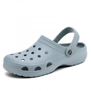Sabots de Jardin pour Homme et Femme - Sandales en Maille Respirante Active Mule Unisexe - Sabots Classiques antidérapants - Pantoufles d'été d'extérieur, Bleu, 42 EU (SONGR, neuf)