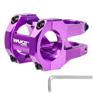 CYSKY 31,8 Potence 45mm VTT Potence de vélo de Montagne Riser Guidon Potence Courte pour la Plupart des potences de vélo de Route, Potence VTT, Potence BMX, Potence de vélo (45mm, Violet) (CYSKY SHOP, neuf)