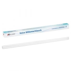 Mellbree Voice Tuyau en silicone pour th&eacute;rapie vocale et entra&icirc;nement vocal &ndash; Id&eacute;al pour la orthophonie, la r&eacute;&eacute;ducation vocale et les soins professionnels de la voix (transparent, seulement 1 tuyau en (Mellbree EU Direct, neuf)