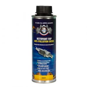 ERC – [Nettoyant FAP Anti-Pollution ] | Additif diesel | Réduit émissions polluantes | Nettoie filtre à particules | Facilite passage contrôle technique | Performances moteur optimales | 250 ml (Cosmeco, neuf)