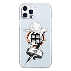Coque pour Samsung Galaxy A25 5G 6.5'', Anime Dragon Ball One Piece Naruto Kakashi Manga Motif Personnages de Dessins Animés Japonais Étui Protection Housse de Silicone TPU Antichoc Bumper Case, Noir (BOK Bahrenfeld, neuf)