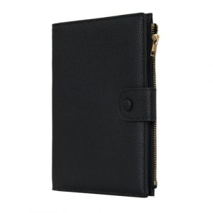 Kuchli &Eacute;tui Carte Grise et Porte Papiers Voiture Permis De Conduire Pochette Carte Grise Voiture 5 Emplacements Cartes - Permis, Assurance, Documents Auto (Noir) (WangDeFu123, neuf)