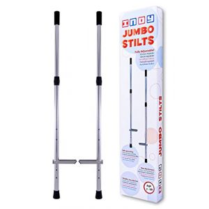 Indy Jumbo Échasses Enfant, Chrome, M (PLAY JUGGLING, neuf)