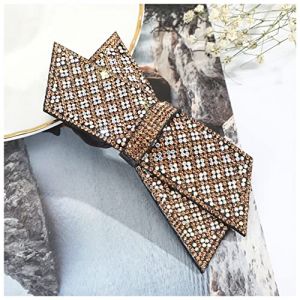 Épingle À Cheveux Mesdames Crystal Big Bow Pow-Cheveux Accessoires for cheveux Strasspin coiffure à cheveux en épingle à cheveux rétro coiffe d'épingle à cheveux Épingle À Cheveux Mariage(5) (钟祥市微琼维商贸有限公司, neuf)