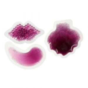 LALADEFIEE 3 pièces Pack Gel Froid Chaud Visage Masque Gel Réutilisable pour Yeux et Lèvres Rafraîchissante et Apaisante Tensions et Fatigue Soins Faciaux (Yowanr, neuf)