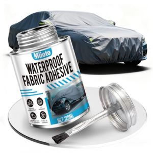 Miioto Colle Contact PVC, Colle pour Bache, Colle Neoprene, Colle PVC Piscine Convient Aux B&acirc;ches, Tentes, B&acirc;ches de Camion, Matelas Gonflables et Aux R&eacute;parations Ext&eacute;rieures, 120ml (XIANGXIN-EU, neuf)