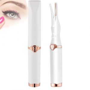 Recourbe-cils chauffant, nouveau recourbe-cils électrique 2024, mini recourbe-cils chauffant portable, recourbe-cils à 3 modes de température, rechargeable par USB (White-1Pcs) (TIANMINGYUE, neuf)