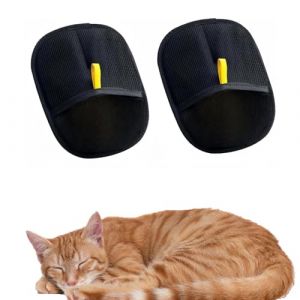 2 Pièces Gants pour Enlever Les Poils De Chat, Gant Anti Poil Chat, Gants pour Enlever Les Poils De Chat, Gant Brosse Chat, Gants D'éPilation Double Face pour VêTements, Canapés (HXDMBD, neuf)