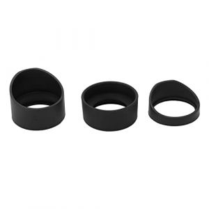 3 Pièces en Caoutchouc Couvercle des Yeux Gardes Microscope Binoculaire Oculaire Oculaire pour 32-35mm pour SW SM ZM Microscope (fasient, neuf)