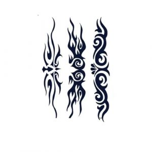 Dragon autocollant de tatouage étanche croix poignet main petit tatouage tatouage Art corporel hommes femmes(008) (CAOHCTTDDHJ, neuf)