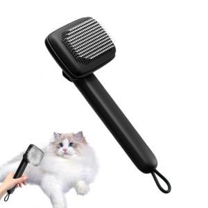 Cat Brush, Shedding Short Hair, Dog Removal Comb, Adjustable Massaging Tool, Lanyard Design, Effective Grooming, Suitable for Bunny and Puppy, Compact Size, Ideal for Daily Pet Care (facipa, neuf)