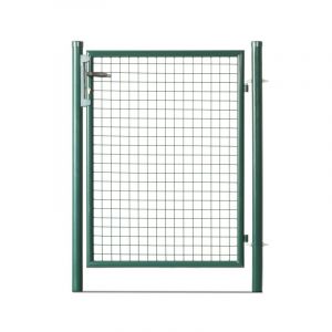 Gardenode Easy Clôture Portillon grillagé en Acier galvanisé Maille 50 x 50 Passage L 1m x H1m20 Vert - Résistant et sécurisé pour Jardin extérieur (Easy cloture, neuf)