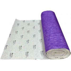 IMPERIAL STUDIOS Sous-couche de moquette de 8 mm d'épaisseur – Rouleaux de mousse PU luxueux (10 m²) – Rembourrage d'isolation thermique et acoustique pour sol, résistant à l'usure, fabriqué au (Imperial Studios, neuf)