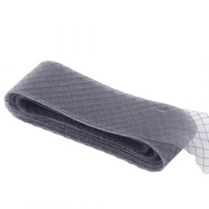 Ruban en maille sinamay pour chapeau, bibi fait &agrave; la main, 8 cm de large, ruban &eacute;lastique pour chapeau (JAYnadwd, neuf)