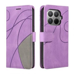 CXTcase Coque pour Xiaomi 15T Pro 2025, Housse Portefeuille en PU Cuir, Flip Cover avec Support, Flip Case avec Magn&eacute;tique Protection Anti-Choc &Eacute;tui pour Xiaomi 15T Pro, Violet (Zhongtian Technology Company, neuf)