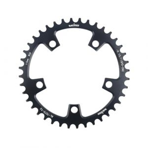 BIKECO V&eacute;lo Plateau &eacute;troit large 110/130BCD 5 vis Plateau de cha&icirc;ne de v&eacute;lo rond 36/38/40/42/44/46/48/50/52/54/56/58/60T Plateau de cha&icirc;ne de v&eacute;lo pour 9 10 11 vitesses v&eacute;lo de course VTT (110BCD,38T) (BIKECO, neuf)