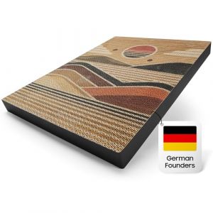 PetNovia - Griffoir design haut de gamme pour chats : carton ondul&eacute; &agrave; 5 couches pour une durabilit&eacute; accrue - autocollant id&eacute;al pour les coins, les meubles ou les murs. 40 cm x 30 cm (CatNovia, neuf)