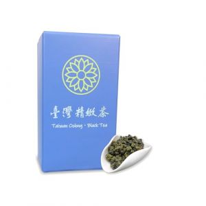 Trilliant-Fomsa Tea, High Mountain Thé, ChinShin oolong, Formosa, thé en vrac, thé de Taiwan cueilli à la main, coffret cadeau, 4oz, note ravivante et parfums d'orchidée (Trilliant Tea Industry, neuf)