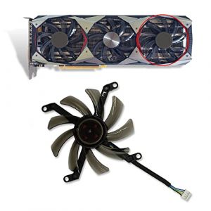 Dotodo 85MM ventilateur de carte graphique t129215su 0.50a PNY Manli GeForce GTX 1080 Ti 11gb xlr8 Gaming oc refroidisseur de remplacement du ventilateur (fan-C) (SZDQEU, neuf)