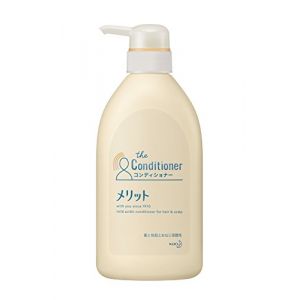 Merit Après-shampoing à pompe 480 ml (HARAJUKU CULTURE JAPAN-FR, neuf)