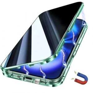 Coque de Protection pour Huawei P30 Pro,360 degr&eacute;s d'intimit&eacute; Avant et arri&egrave;re en Verre tremp&eacute; Couvercle,&eacute;cran Anti - Spy,Huawei P30 Pro Spy magn&eacute;tique Adsorption m&eacute;tal Pare - Chocs (YOURSEA, neuf)