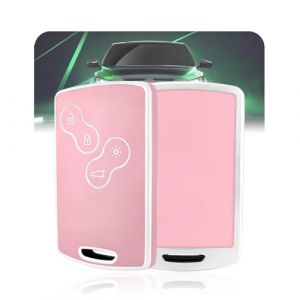 LELNOOS Coque Cl&eacute; Voiture, Silicone &Eacute;tui Cle Etui Clef Protecteur Cache Cles pour Renault Captur Clio 4 Megane 3 Scenic 3 Zoe Koleos Laguna Trafic Kadjar Fluence Espace Modus Rafale Symbioz Kangoo (LELNOOS, neuf)