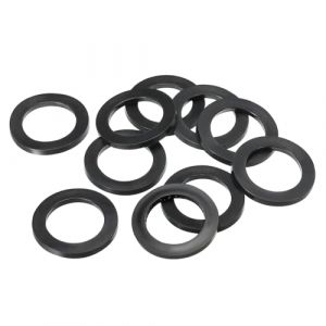 PATIKIL Joint Plat En Caoutchouc M30, Lot De 10, Diamètre Intérieur 30mm, Diamètre Extérieur 40mm, Épaisseur 3mm, Joint D'étanchéité Espaceur Pour Robinet Tuyau Raccord Boulon, Noir (PATIKIL UK, neuf)