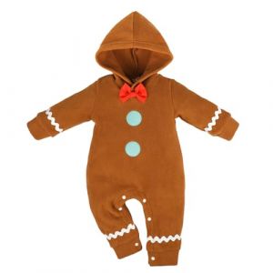 Body B&eacute;b&eacute; Gar&ccedil;on Fille No&euml;l Bebe Grenouill&egrave;res,Pyjama No&euml;l Bebe Jumpsuit Deguisement Enfants (Bpeow eu, neuf)
