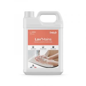 Savon Liquide mains - Savon Main - Crème mains - Crème lavante pour Mains - Savon main Liquide - Gel Lavant main - Crème lavante mains parfum amande douce - Bidon 5L (EPCH, neuf)