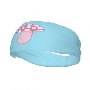 Bandeaux de sport antidérapants en forme de champignon pour homme et femme, idéal pour la gym, le basket-ball, le yoga (ruianshihuichenjiayouzhanguanliyouxiangongsi, neuf)