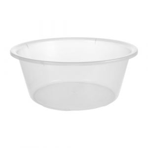 SAFIGLE Bac &agrave; Laver Transparent Moyen pour Bain de Pieds, Bassin Multifonction en Plastique L&eacute;ger pour Salle de Bain Cuisine, Lavage Mains, Visage et Linge, Accessoire Pratique (Grand Di, neuf)
