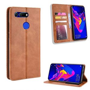 Jielangxin Coque pour Huawei Honor View 20,&Eacute;tui de Protection Coque pour Huawei Honor View 20 PCT-LX9 PCT-L29 Coque Housse Etui Cover Funda Brown (Jielangxin, neuf)