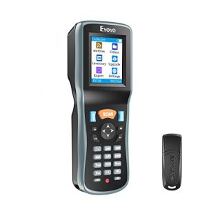 Eyoyo Lecteur de Codes &agrave; Barres 2D, Inventaire Barcode Scanner Data Collector, 1D QR sans Fil Terminal de Donn&eacute;es Portable Dispositif d'inventaire avec 2.2in TFT Couleurs LCD &Eacute;cran pour Warehouse (Baomanstore, neuf)
